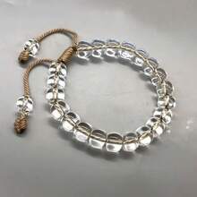 Klassisches reinigendes spirituelles weißes Kristallarmband, Energieheilungs-Kristallperlenarmband, geeignet für Männer und Frauen, für den täglichen Gebrauch geeignet, Valentinstag Geschenk