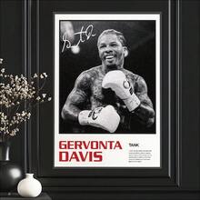 1 pieza, Póster de boxeo de Gervonta Davis sin marco, Arte en lienzo de Tank Davis, Abdul Wahid Tank - Multicolor - Ver 4
