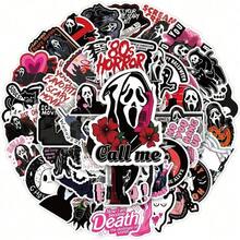 50pcs Cute Stickers, For Christmas, Halloween, Valentine's Day, New Year, Cartoon, Vintage, European Style, Floral, Animal, Back Pattern, Journaling, Scrapbooking, Creative Material Paper, Office Supplies, Students Learning Stationery, Party Decorations, Handmade Cards, DIY Origami, Box Wrapping, Explosion Box Gifts Back To School