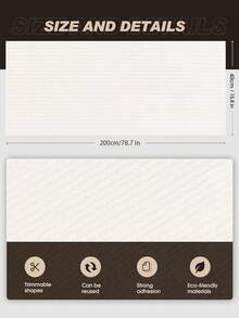 1 pezzo di pannello anti-graffio per gatti autoadesivo e rifinibile, ideale per proteggere pareti, tappeti, divani e mobili, adatto ai tiragraffi per gatti