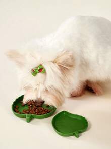 PETSIN 1pc Leaf Shaped Reptile Food & Water Bowl, Suitable For Turtles, Lizards, Snakes And Other Reptile Pets, Available In 2 Sizes - Multicolor - View 5