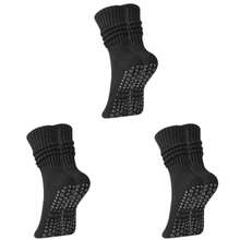 3 Pairs Of Very Suitable Sports Stacked Socks Yoga Socks For Women, Soft And Comfortable, Non-Slip And Shock-Absorbing, Suitable For Daily Pilates, Running, Fitness, Cycling,