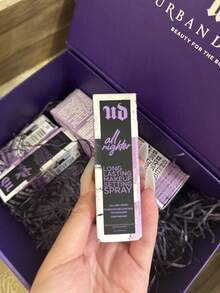 Urban Decay Travel Size All Nighter Waterproof Setting Spray, 15ml/0.5oz. Long-Lasting Waterproof Setting Spray For Vibrant, Smudge-Proof Makeup. - Clear - View 4