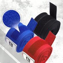 FIVING 1 对拳击手缠带，3 米非弹性缠带和 4.5 米弹性缠带，适用于 MMA、泰拳和跆拳道，为拳击技术提供支撑和保护，吸汗腕缠带，适用于跆拳道、武术训练，由柔软面料制成，柔韧的运动绷带，适合比赛和训练，保护手腕和手，自行缠带