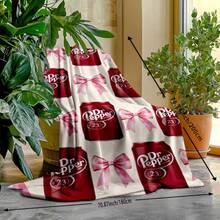 1 pătură cu text roșu, pătură decorativă pentru lenjerie de pat, pătură caldă și confortabilă, cadou pentru familie și prieteni, pătură pentru dormitor, pătură pentru aer condiționat, pătură caldă și ușoară din fleece micro-flanel, pătură mică personalizată din fleece, multifuncțională, disponibilă în mai multe dimensiuni, potrivită pentru toate anotimpurile