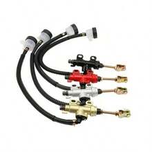 Motorcycle ATV Rear Brake Hydraulic Master Oil Cylinder Unvirsal Gold Motorcycle Dirt Pit