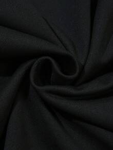 2026 New Year Cotton Sweatshirt Plus Size Love Print Sweatshirt, Casual Long Sleeve Round Neck Pullover Sweatshirt, Women's Plus Size Clothing Loose And Comfortable Winter Clothes For Women - 黑色 - 查看 4