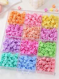 8/48/96pcs/Pack Mini Random Color BB Hair Clips For Girls, Fresh & Cute Princess Hair Accessories, Suitable For Daily Use
