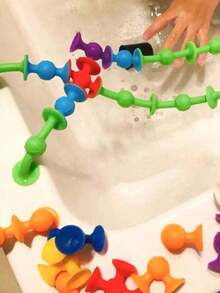 1 món (giao ngẫu nhiên), Tương tác cha mẹ - con cái, Gian chơi trò chơi, Giáo dục, Cha mẹ - Con cái, Giáo dục khoa học, Trò chơi cha mẹ - con cái, Đồ chơi có giác hút, Đồ chơi dính, Giác hút giáo dục, Khối xây dựng mềm, Đồ dùng giáo dục mầm non, Khối xây dựng có giác hút - Nhiều màu - Xem 5