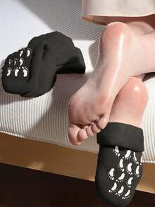 1pair Moisturizing Gel Socks, Ultimate Aloe-Infused Gel For Home Use, Say Goodbye To Dry Cracked Feet, Christmas Gifts, Women And Men Foot Care, Spa Socks, Travel Essential - Multicolor - View 7