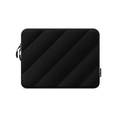 Solid Color Puffy Laptop Sleeve - Waterproof Quilted Case, Soft Fluffy Lining (Fits  Air 13/15 M1/M2 2012-2023, Pro 13/14/15 2010-2022,