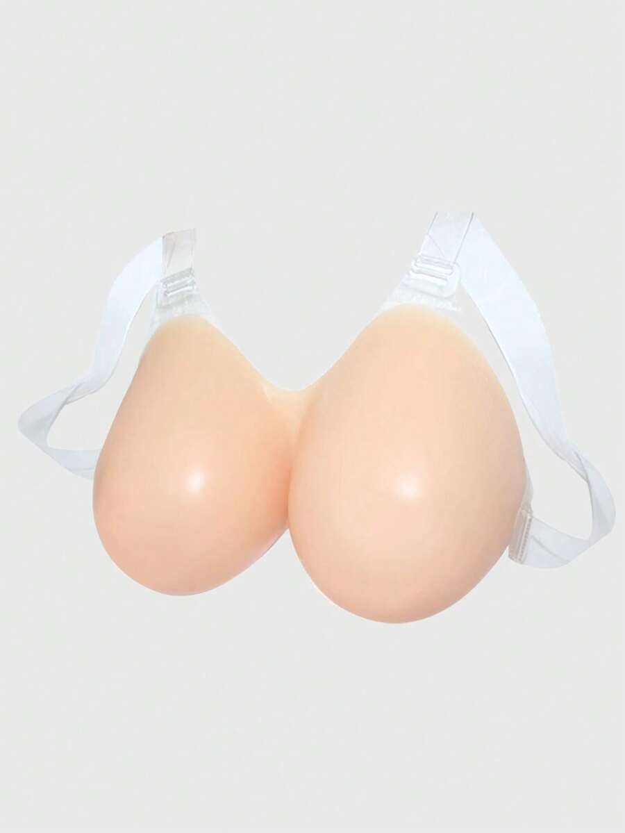 ANGDIE Silicone Breast Prosthesis, Suitable For Mastectomy, Prosthetic Aging, Shoulder Strap Silicone Breast Pads - Khaki - View 1