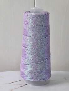 200g 细金银纱包芯线闪亮钩针钢丝球线金属手工编织 DIY 手提包钱包针线，1mm 包芯金银线，钩针线用于手工编织、编织、帽子、鞋子、靠垫和包包，非常适合 DIY 项目和礼物 - 彩色 - 查看 30