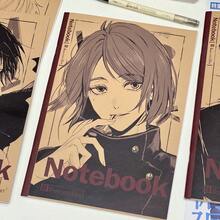 1 قطعة/4 قطع دفتر مكتبي جمع الأنمي زينين ماكي ، مغناطيس ، يومية ، كوسبلاي كرتوني