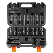 360 Degree Rotating Impact Socket Set, 14 Piece, 3/8 In. Drive, 6 Point Socket Set - 14 piezas 360 grados - 查看 11