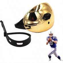 Protector Bucal Deportivo, ProteccióN Bucal Completa, Compatible con Aparatos OrtopéDicos, Ajuste InstantáNeo, Adecuado para Rugby FúTbol Americano Boxeo Taekwondo (Dorado)