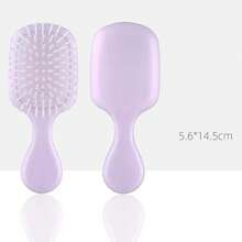 Pearlescent Macaron Color Customized Name Mini Air Cushion Small Comb With Rhinestones, English, Portable Massage Brush, ,Colorful,Cute,Adorable,Funny,Kawaii,Y2K,Stylish,Unisex,Casual,Custom,Personalized,Unique,Customized,Ideal Gifts For Him,Ideal Gifts For Her,Her,Boyfriend,Girlfriend,Family,Friends,Delicate Romance,For Office,For School,For Classroom,For Teacher Gifts,For University,For Colleague,For Dorm Rooms,Vacay Vibe Au - Multicolor - View 20