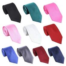 Men Solid Classic Ties Formal Striped Business 8cm Slim Necktie For Wedding Tie Skinny Groom Cravat