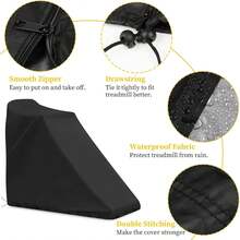 Fundas para Cinta de Correr, Funda Protectora para Equipos Deportivos y de Fitness,Cubierta Protectora Impermeable a Prueba de Polvo paraáquina de Correr(200 * 95 * 150) - 1 - Ver 8