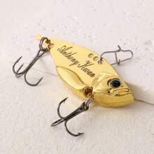 Customized Fishing Lures - Unique Personalized Gift For Father, Uncle And Husband - Ideal For Father's Day, Anniversary And Special Occasions - Fish-Shaped Lures Suitable For Passionate Anglers - Available In 2 Sizes And 2 Vibrant Colors,Festive Calendar