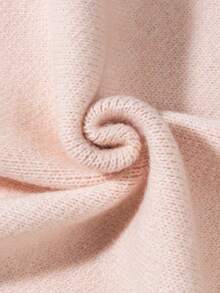 ANDREILEEANDREILEE Skull Graphic Distressed Fringe Crew Neck Casual Sweater For Men - Pink - View 7