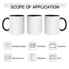 2pc 11oz Personalized Mr And Mrs Coffee Mugs, Custom Mr Mrs Coffee Mugs, Husband And Wide Mugs, Bride And Groom Set, New Wife Gift - White - View 6