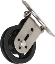 RiToEasysports Rueda de Polea de, Rueda de Tracción de Rotación Silenciosa de Acero Inoxidable para Sistema de Polea Que Levanta Equipos de Gimnasio - Plástico - Ver 6