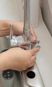 VANVENE Kitchen Sink Shelf Soap Sponge Drain Rack Holder Double Decker Hanging Basket Storage Suction Cup Kitchen Organizer Sink Accessories Wash Dropshipping-Beige,1Pcs