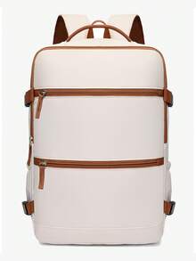 Women's Backpack, Large Capacity Travel Backpack, Commute/School Backpack, Fashionable Laptop Bag, Short-Distance Business Travel Luggage Bag - Multicolor - View 15