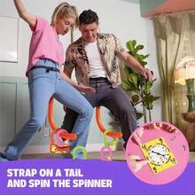 Monkey And Monkey Tail Party Game And Activity, Hilarious Party Game! Suitable For Adult, Teenager And Children Fun Party Games And Floor Games, Excellent Birthday Gift, Halloween Gift, Christmas Gift, Party Gift, Classroom Reward, Great For Christmas, Thanksgiving, Small Gatherings, Birthday Gifts - Multicolor - View 3