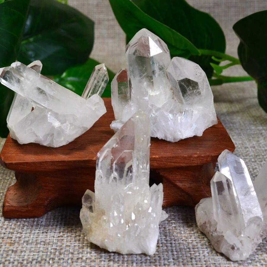 Natural Clear Quartz Cluster, Crystal Cluster, Crystal Decor,Holiday Gifts, Home Decoration