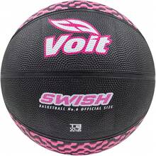 Balón de Baloncesto Swish Número 6, 8 Paneles, Hule, Agarre Óptimo, 28.5 - Negro - Ver 3