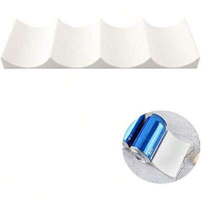 Estante para botellas de refrigerador Gurxi, soporte para botellas, estante para vino de plástico antideslizante, estante para vino tinto, estante para vino de estilo europeo para cocina, despensa, nevera (Blanco), suministros para fiestas de Halloween y Navidad