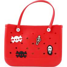 Charm Accessory For Bogg BagInserts Decorative Accessories For Similar Beach Bag - 骨骼 - 查看 6