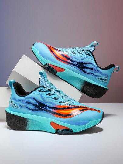 男女通用跑步鞋 - 低帮健身运动鞋 - 透气面料鞋面搭配减震橡胶鞋底 - 男女款轻便跑步鞋 - 适合训练、休闲和正式场合，时尚设计，耐用结构，充满活力的生活方式