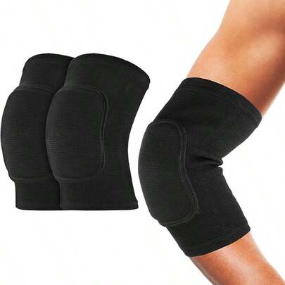 1 Paar Armstützkissen, Ellbogenschutz mit dicker Schaumstoffpolsterung, atmungsaktive und stoßfeste Ellbogenumwicklung, Ellbogenschutz für Volleyball, Basketball, Skating, Tanzen, Kriechen, Skifahren und Radfahren