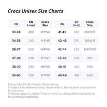 Crocs 2026 Spring New Classic Clogs, Unisex Outdoor Casual Fashion Beach Sandals, Slip-On Breathable Mule Slippers 10001-001 - Black - View 11