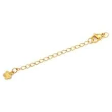 10pcs/set/lot Stainless Steel Pendant Lobster Clasp Extender Chain DIY Jewelry Making Bracelet & Necklace Accessory