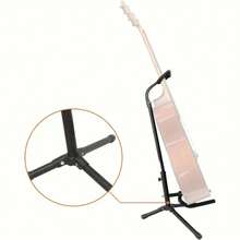 1/2 piezas Soporte plegable ajustable para guitarra | Guitarra eléctrica, bajo y guitarra bajo, estante vertical para guitarra, soporte de instrumento conveniente, estante de exhibición de guitarra, accesorios de guitarra, accesorios de instrumentos, para violín, instrumentos de cuerda y actuaciones al aire libre - Multicolor - Ver 11