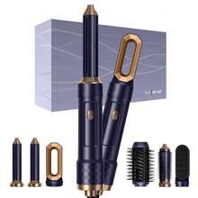 Cepillo de aire caliente multifuncional 6 en 1: 3 velocidades de temperatura (50 °C/78 °C/105 °C) con secado, alisado y rizado. Alta potencia para ahorrar tiempo. Portátil para viajes. Regalo perfecto de Navidad para peinar. - Tipo de Enchufe A USA (110-127V) - Ver 13