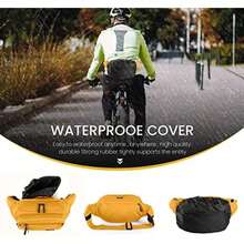 CXWMZY Riñonera para mujeres y hombres, con múltiples bolsillos, impermeable, casual, para , viajes, ciclismo, correr, senderismo, , Una talla, Moderno(Amarillo) - Tipo 11 - Ver 7