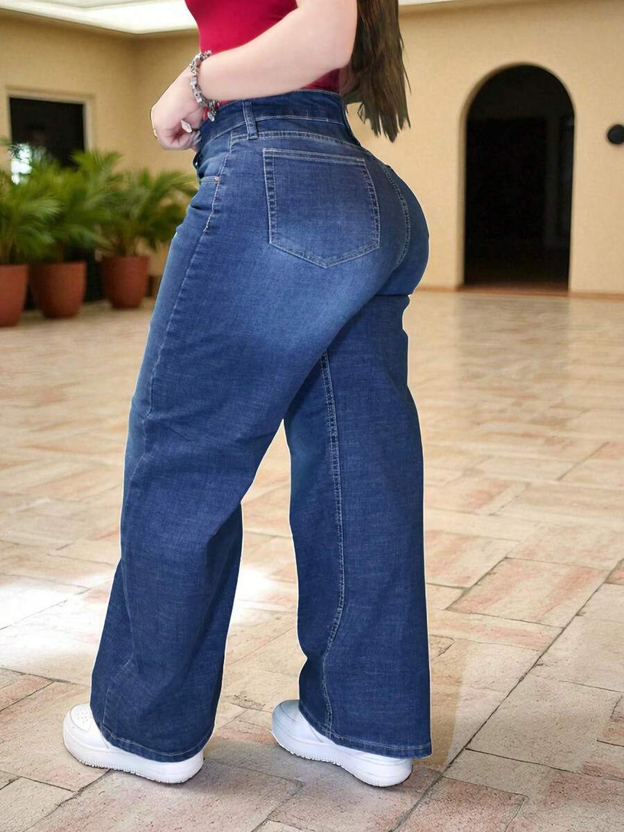 Women Jeans - American Blue Stone - View 1