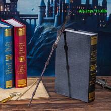 Warner Bros Varita mágica de Harry Potter, Varina de mago para actuaciones en el escenario, Accesorios perimetrales de películas de Potter con núcleo metálico, mejora la durabilidad y la actuación anti-rotura [Garantía genuina] - Varitas de la profesora McGonagall, Varillas de Hermione, Perfectamente adecuadas para fiestas navideñas, actuaciones teatrales, accesorios de cosplay, colección y regalos