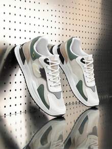 Men's Autumn/Winter New Anti-Odor Running Shoes, Korean Style Casual Breathable Outdoor Sports Shoes For Teenagers