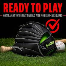 Sports Field Master Midnight Series - Guante de béisbol para diestros : Deportes y Aire Libre - 13" - Trapecio modificado - Ver 8