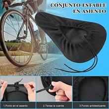 JAFEN Funda para Asiento de Bicicleta - Cojín de Gel para Asiento de Bicicleta Suave, Universal (Pelotón, Exterior, Interior), Unisex - 2 - Ver 8