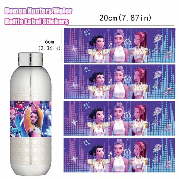 10 Pcs Happy Birthday Witch Squad Theme Cartoon Children's Party Supplies Water Bottle Stickers,Birthday Party Decor Tableware Banner Decorations Cake Topper Balloon Girl Kid Korean Kpop Anime Party Supplies Set,Christmas Stocking Fillers,Christmas Gifts,Christmas,Christmas Decorations