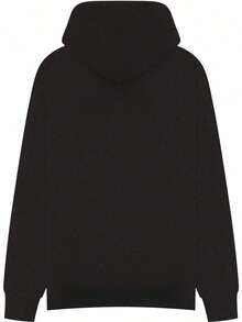 Men Zip-Up Hoodies - Black - View 4