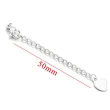 10pcs/set/lot Stainless Steel Pendant With Lobster Clasp and Extension Chain For DIY Jewelry Making