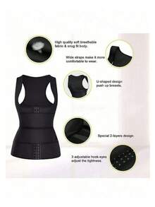 Waist Trainer Corset, Sport, Gym, Fitness - Multicolor - View 4